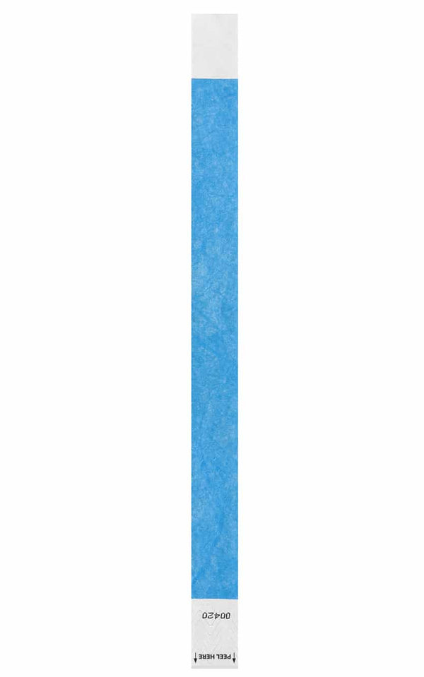 100 bracelets Tyvek rose vif