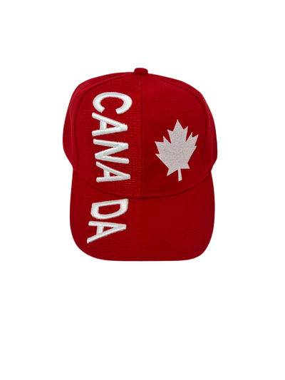 Canadian Hat - Red and White