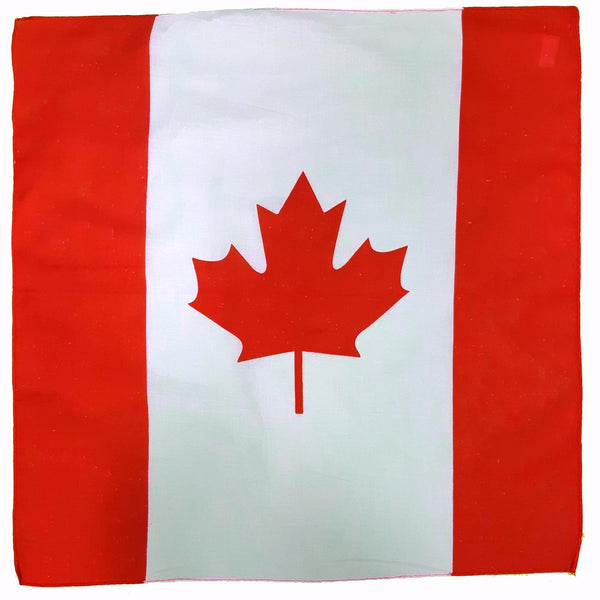 Bandana drapeau du Canada (paquet de 12)