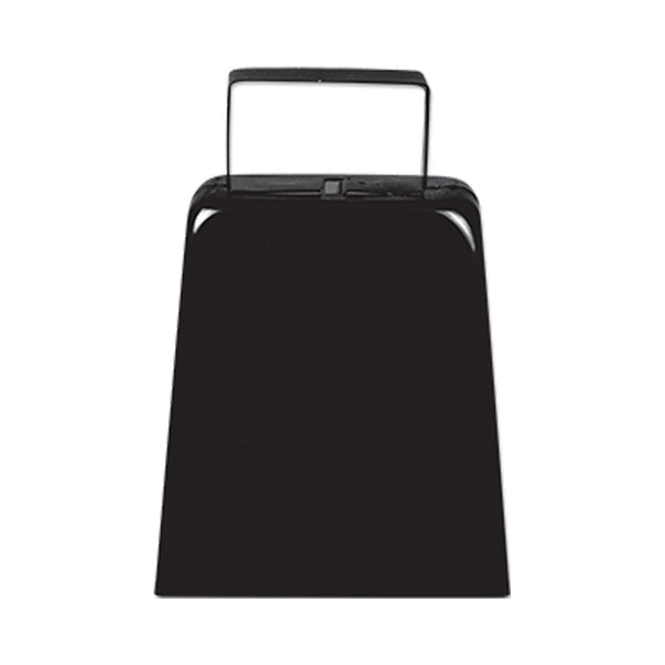 Cloche de vache noire de 10 cm de haut