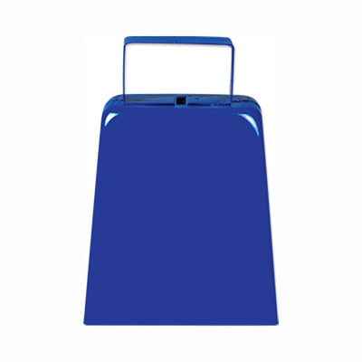 Cloche bleue de vache de 10 cm de haut