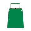 Cloche de vache verte de 10 cm de haut