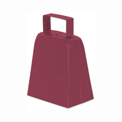 Cloche de vache marron de 10 cm de haut