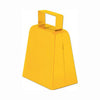 Cloche de vache jaune de 10 cm de haut