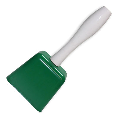 Cloche à vache verte de 7,5 pouces