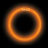 Bracelets lumineux orange de 20 cm (tube de 50)