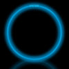 50 colliers lumineux bleus de qualité supérieure (tube de 50)