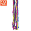 144 perles de Mardi Gras assorties