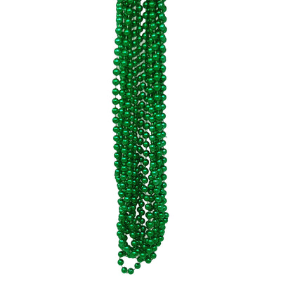 144 perles vertes de Mardi Gras