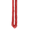144 perles rouges de Mardi Gras
