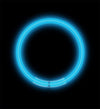 Bracelets bleus phosphorescents de 20 cm (tube de 50)