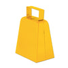 Cloche de vache jaune de 10 cm de haut