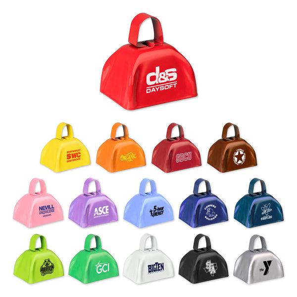 Cloches à vache personnalisées de 3 pouces (min. 150)