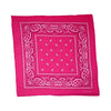 Fuchsia Paisley Bandanas (pack of 12)