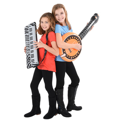 Instruments de musique gonflables pour groupe de rock (paquet de 24)