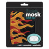 Masque à motif flamme