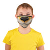 Masque pour enfant à motifs d'animaux du zoo (lot de 6)