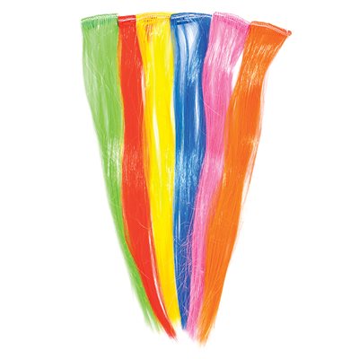 Pinces à cheveux néon (lot de 12)
