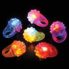 Anneaux LED clignotants à picots (lot de 12)