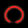 Bracelets rouges lumineux de 20 cm (tube de 50)