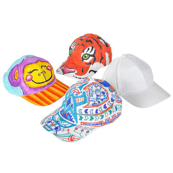 Bonnets en coton pour loisirs créatifs (paquet de 12)