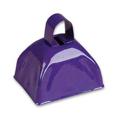 Cloches miniatures violettes de 7,6 cm (paquet de 12) 