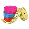 Rouleau de 2 000 tickets doubles
