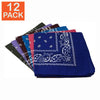 Bandanas à motifs cachemire assortis (paquet de 12)