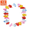 Colliers de fleurs (paquet de 12)