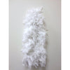 Boa en plumes blanches de 1,83 m (60 g) avec guirlande argentée 